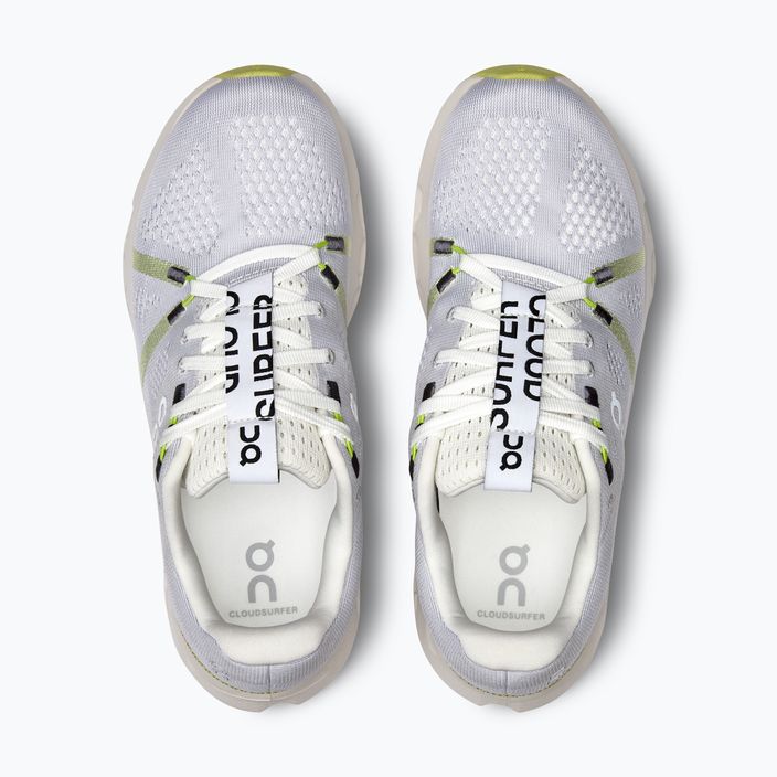 Γυναικεία On Running Cloudsurfer λευκά/αμμώδη παπούτσια για τρέξιμο 13