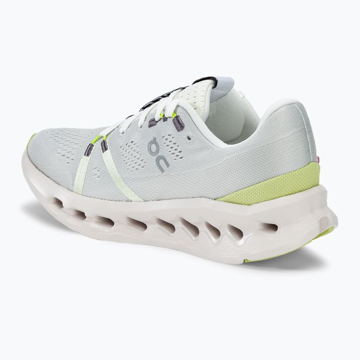 Γυναικεία On Running Cloudsurfer λευκά/αμμώδη παπούτσια για τρέξιμο 3