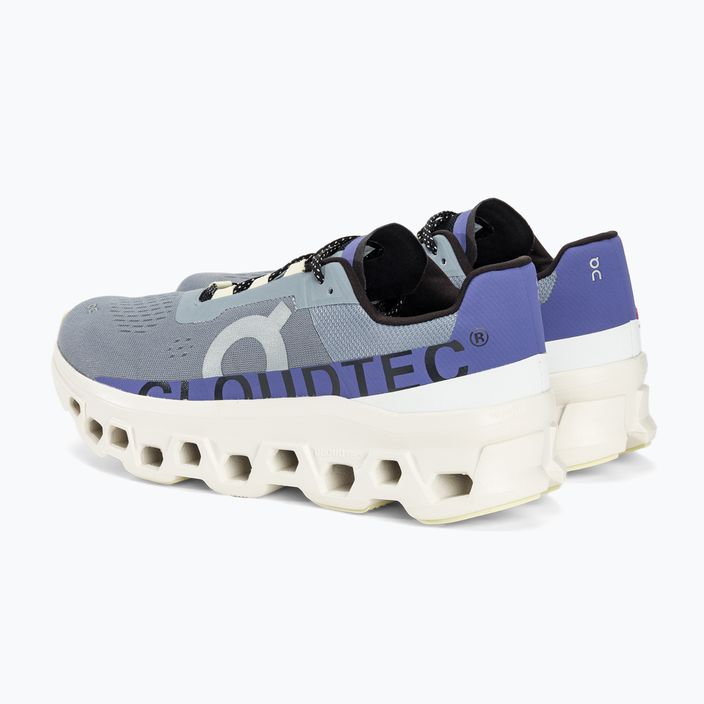 Ανδρικά On Running Cloudmonster mist/blueberry παπούτσια για τρέξιμο 3