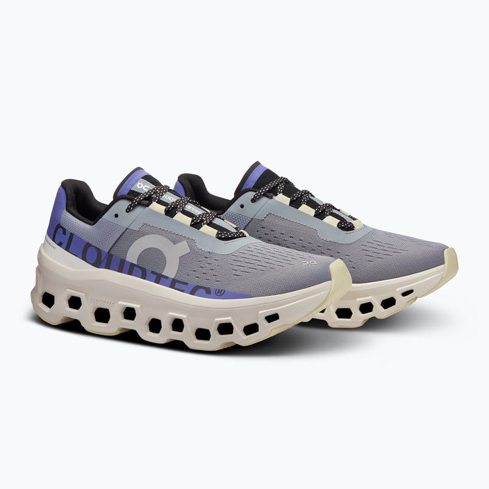 Γυναικεία On Running Cloudmonster mist/blueberry παπούτσια για τρέξιμο 8