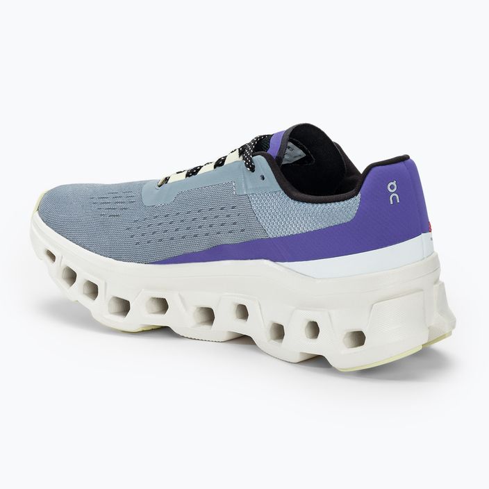 Γυναικεία On Running Cloudmonster mist/blueberry παπούτσια για τρέξιμο 3