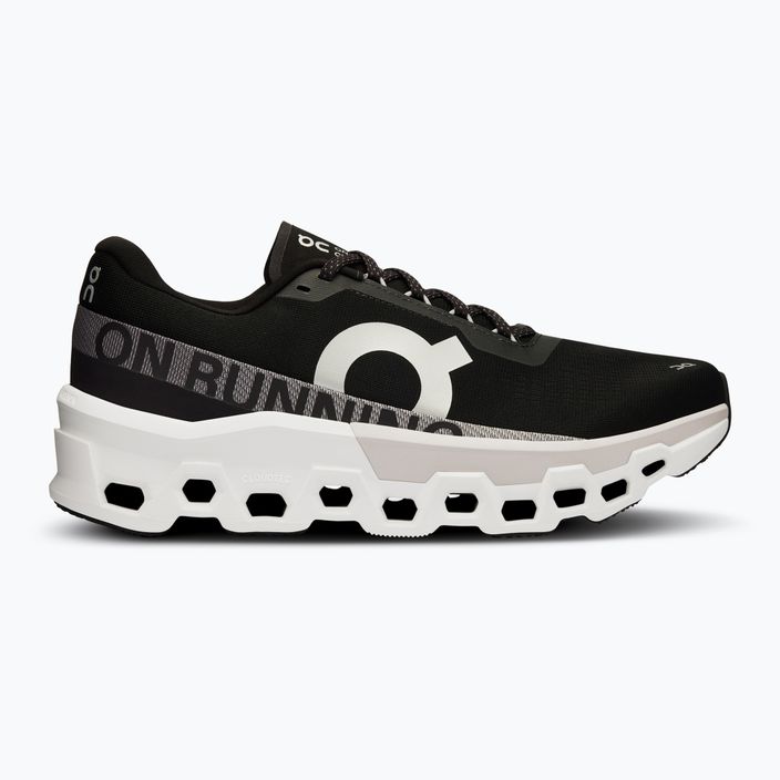 Ανδρικά On Running Cloudmonster 2 μαύρα/παγωμένα παπούτσια για τρέξιμο 9