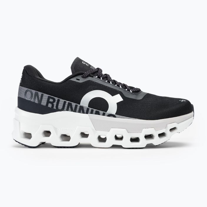 Ανδρικά On Running Cloudmonster 2 μαύρα/παγωμένα παπούτσια για τρέξιμο 2