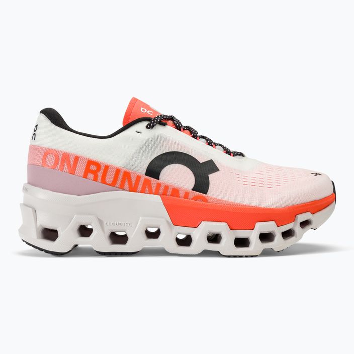 Ανδρικά On Running Cloudmonster 2 undyed/flame παπούτσια για τρέξιμο 2