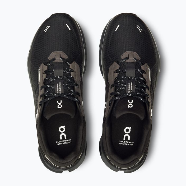 Γυναικεία παπούτσια για τρέξιμο On Running Cloudrunner 2 Waterproof magnet/black 13