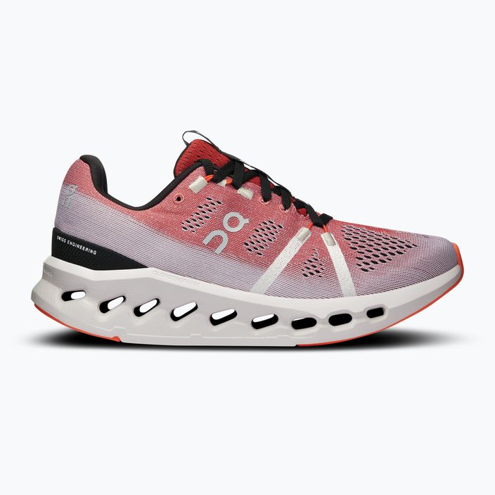 Γυναικεία On Running Cloudsurfer καστανοκόκκινα/παγωμένα παπούτσια για τρέξιμο 9