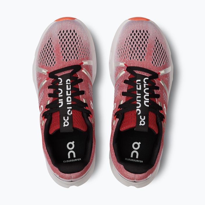 Γυναικεία On Running Cloudsurfer καστανοκόκκινα/παγωμένα παπούτσια για τρέξιμο 13