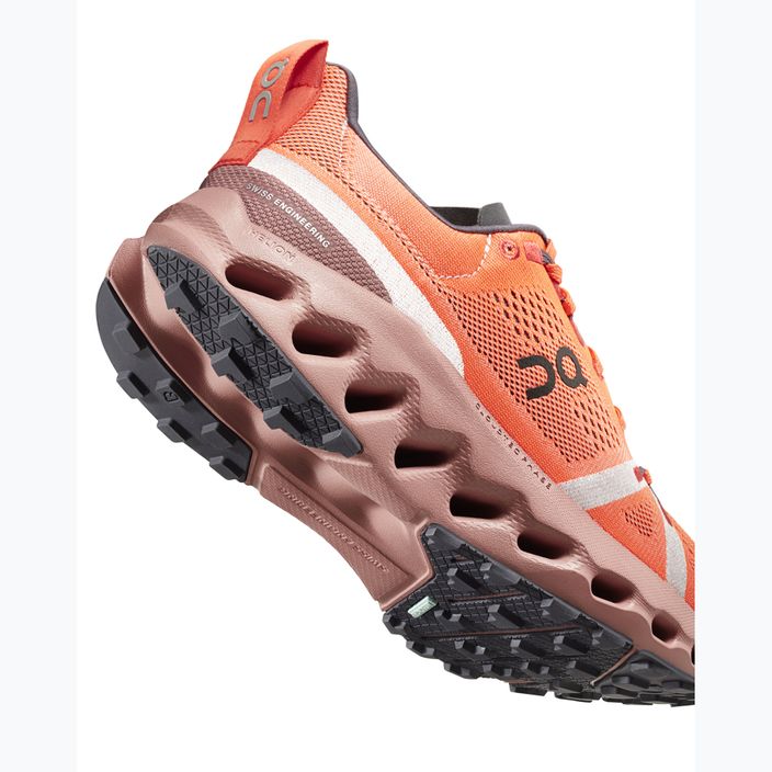 Ανδρικά On Running Cloudsurfer Trail flame/dustrose παπούτσια για τρέξιμο 15