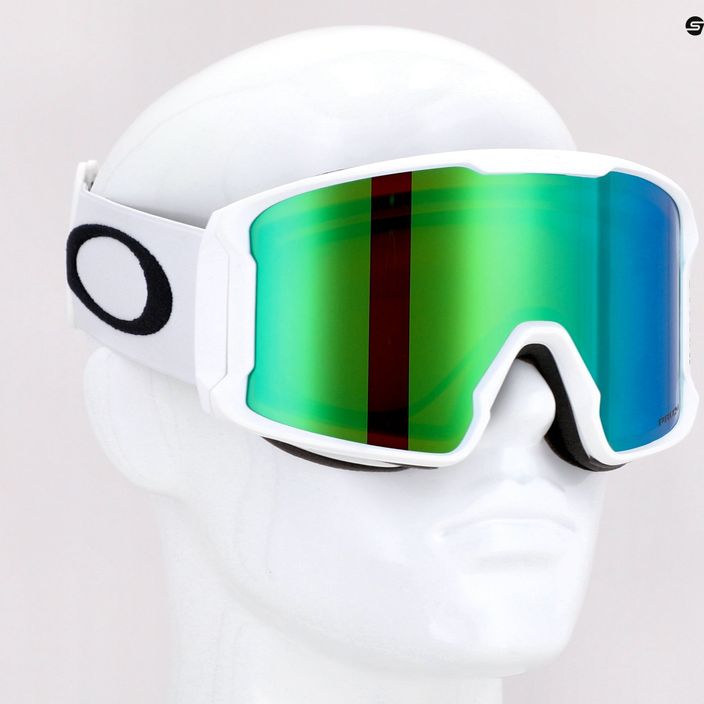 Oakley Line Miner ματ λευκό/prizm snow jade iridium γυαλιά σκι OO7070-14 10