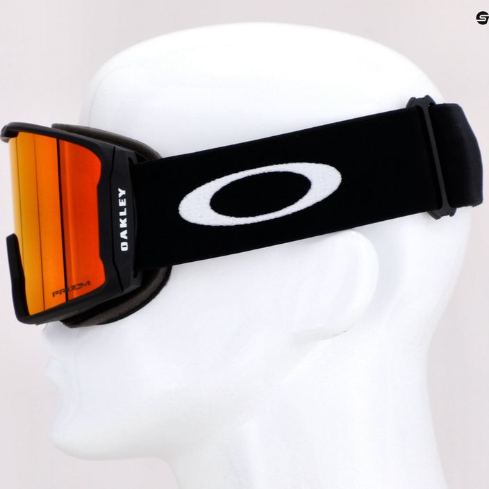 Oakley Line Miner ματ μαύρο/prizm snow torch iridium γυαλιά σκι OO7070-02 5