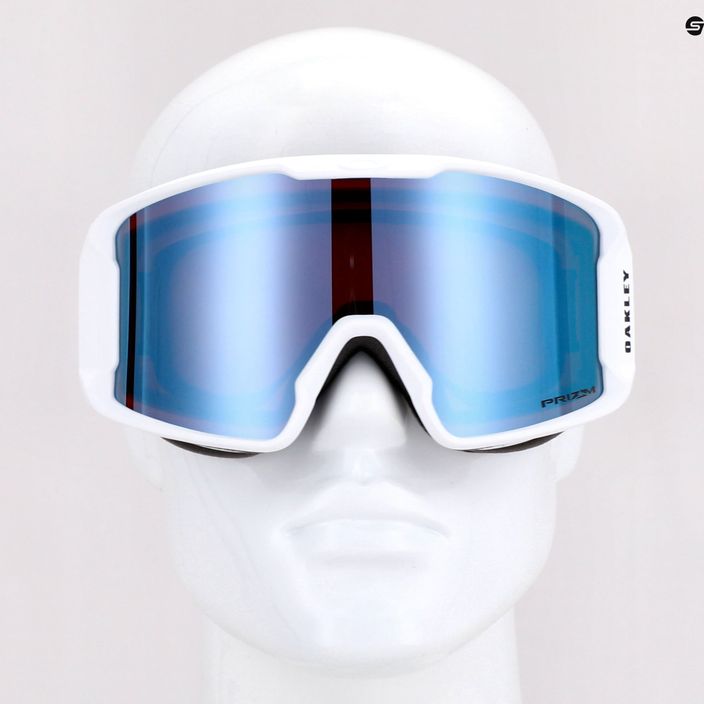 Oakley Line Miner ματ λευκό/prizm snow sapphire iridium γυαλιά σκι OO7093-41 7