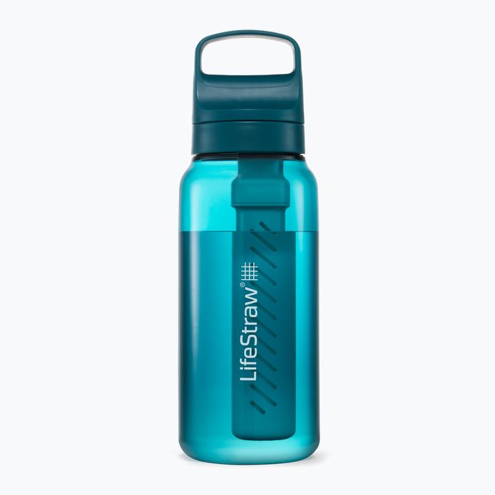 Μπουκάλι ταξιδιού Lifestraw Go 2.0 με φίλτρο 1 l lagoon teal