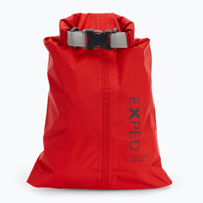 Exped Fold Drybag First Aid 1.25L κόκκινη αδιάβροχη τσάντα EXP-AID 2