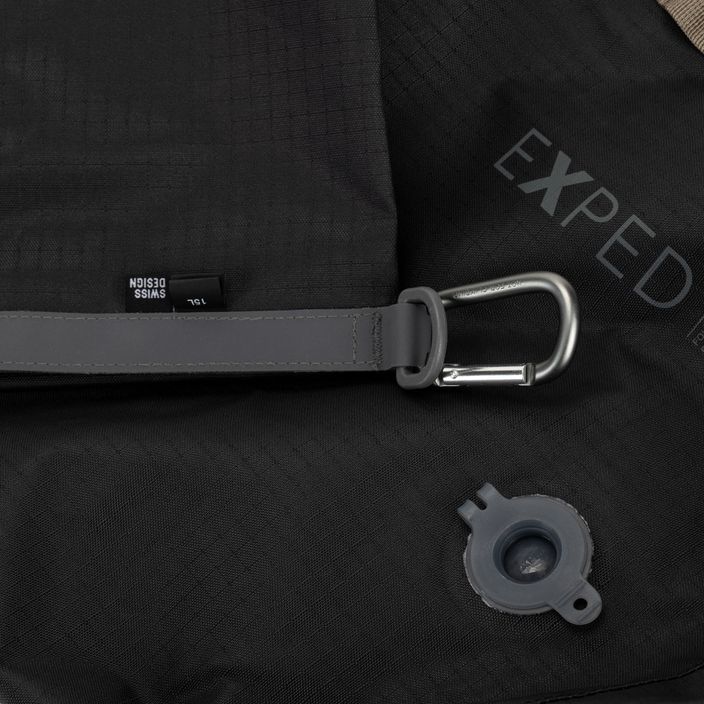 Exped Fold Drybag Endura αδιάβροχη τσάντα 15L μαύρο EXP-15 5