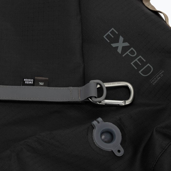 Exped Fold Drybag Endura αδιάβροχη τσάντα 25L μαύρο EXP-25 5
