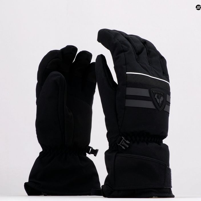 Ανδρικά γάντια σκι Rossignol Tech Impr black 7