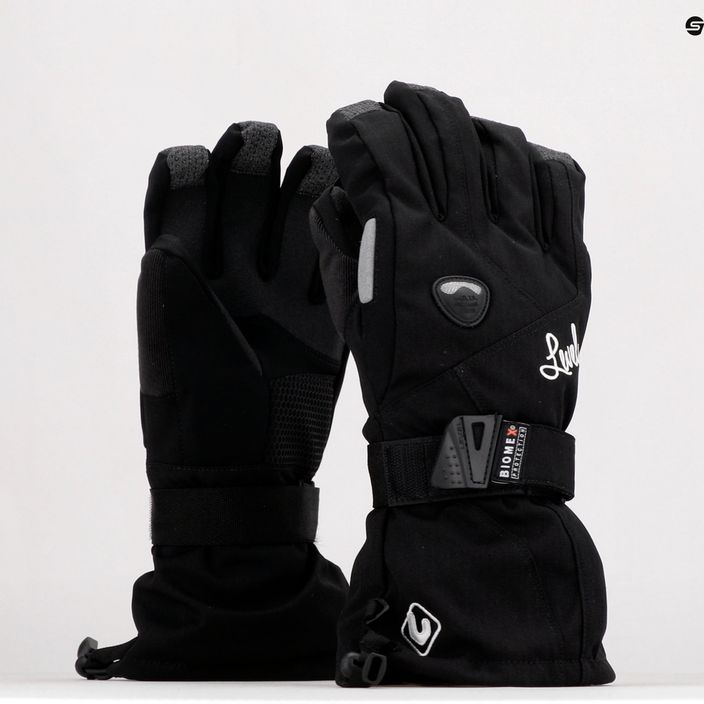 Γυναικεία γάντια snowboard Level Butterfly μαύρο 1041 6