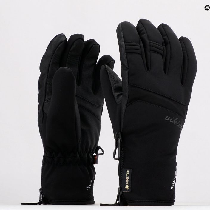 Γυναικεία γάντια σκι Viking Paganella GTX Ski μαύρο 150/22/1441/09 10