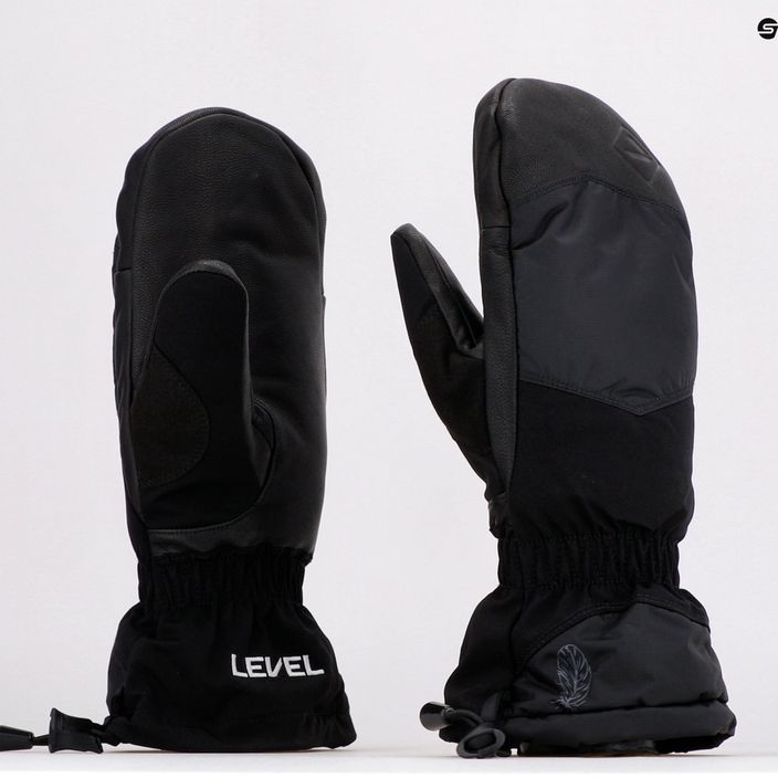Ανδρικά γάντια snowboarding Level Yeti Mitt μαύρο 2085 7