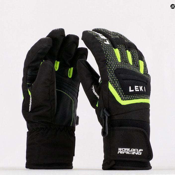 LEKI Παιδικά γάντια σκι Worldcup S μαύρο 649804701 7