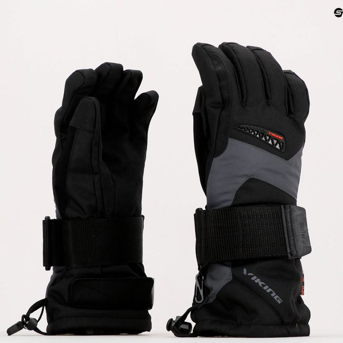 Ανδρικά γάντια snowboard Viking Trex Snowboard γκρι 161/19/2244/08 10