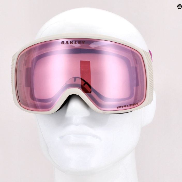 Oakley Flight Tracker matte ultra purple/prizm snow hi pink iridium γυαλιά σκι OO7105-47 5