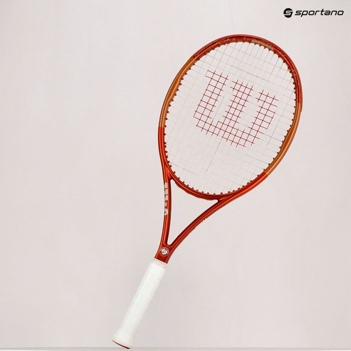 Wilson Roland Garros Team 102 ρακέτα τένις κόκκινο και λευκό WR085810U 9