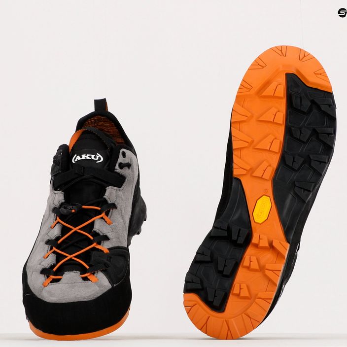AKU Rock Dfs GTX ανδρικές μπότες πεζοπορίας μαύρο-πορτοκαλί 722-186 11
