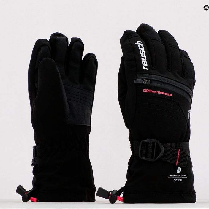 Reusch Lando R-TEX XT παιδικά γάντια σκι μαύρο 61/61/243/7720 9