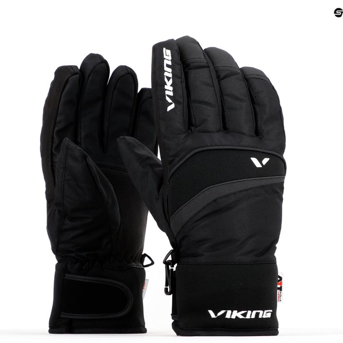 Ανδρικά γάντια σκι Viking Piedmont Μαύρο 110/21/4228 9
