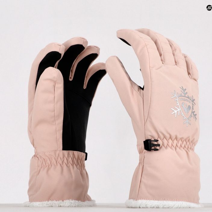Γυναικεία γάντια σκι Rossignol Perfy G pink 7