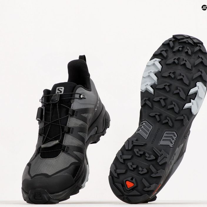 Ανδρικές μπότες πεζοπορίας Salomon X Ultra 4 GTX μαύρο/γκρι L41385100 10