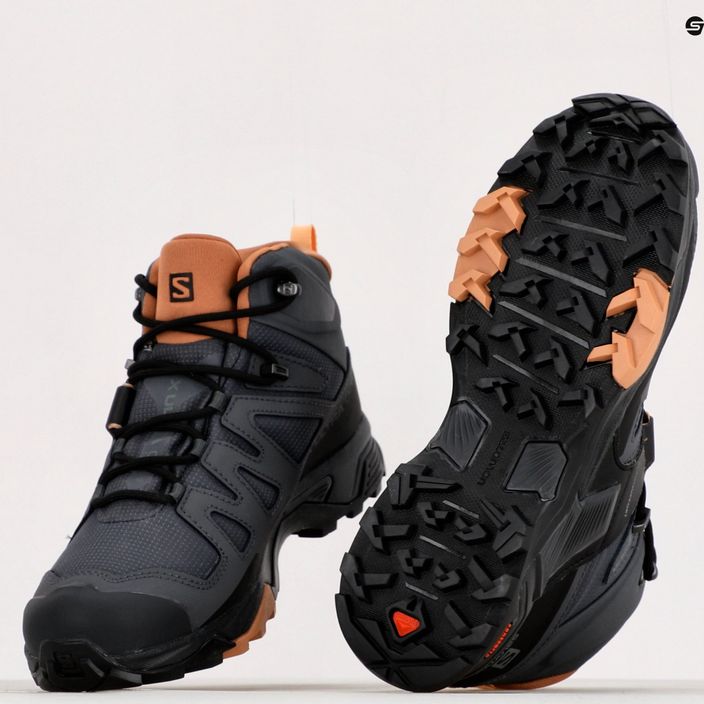 Γυναικείες μπότες πεζοπορίας Salomon X Ultra 4 MID GTX μαύρο L41295600 14