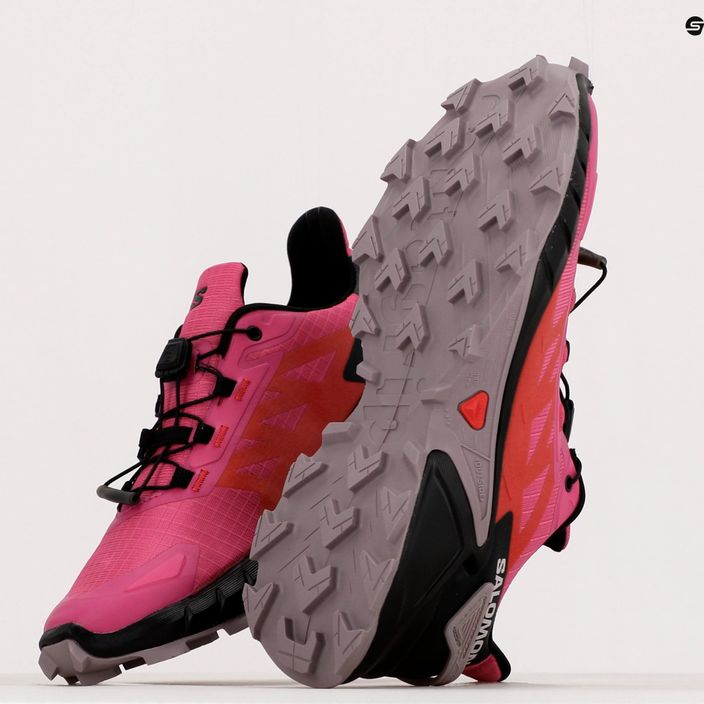 Γυναικεία αθλητικά παπούτσια Salomon Supercross 4 ροζ L41737600 13
