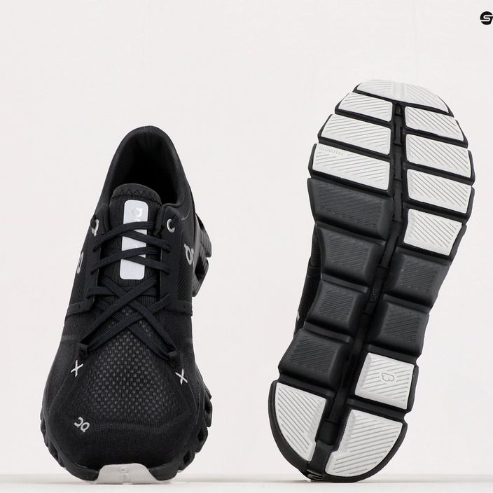 Ανδρικά παπούτσια για τρέξιμο On Cloud X 3 μαύρο 6098705 12