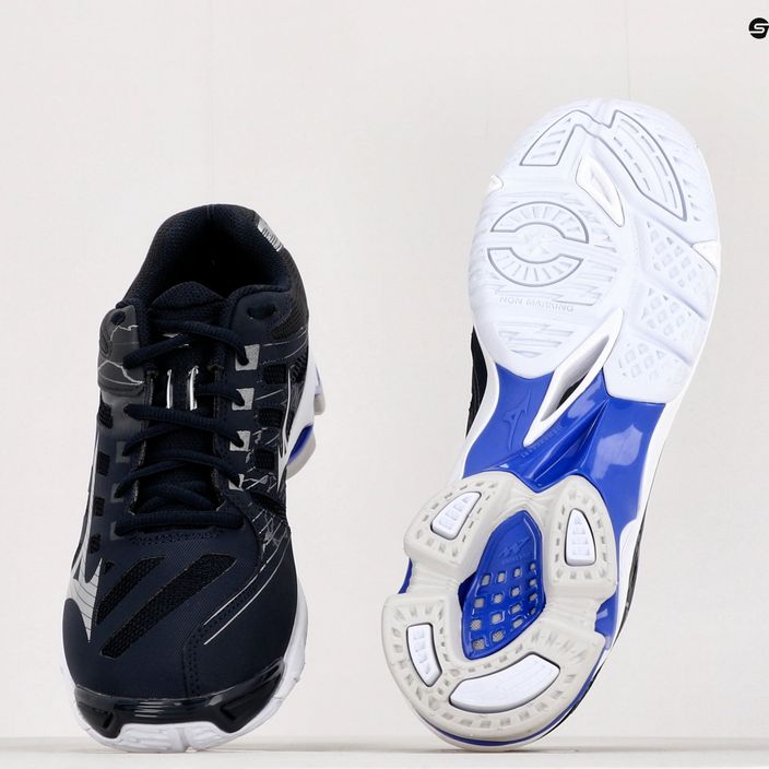 Ανδρικά παπούτσια βόλεϊ Mizuno Wave Voltage navy blue V1GA216001 11