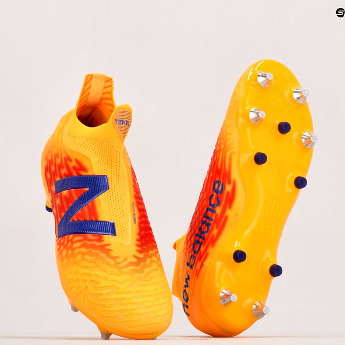 New Balance Tekela V3+ Pro SG ανδρικά ποδοσφαιρικά παπούτσια πορτοκαλί MST1SD35.D.080 11