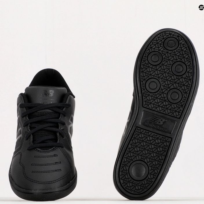 New Balance Audazo V5+ Control παιδικά ποδοσφαιρικά παπούτσια μαύρα JSA3IB55.M.030 10
