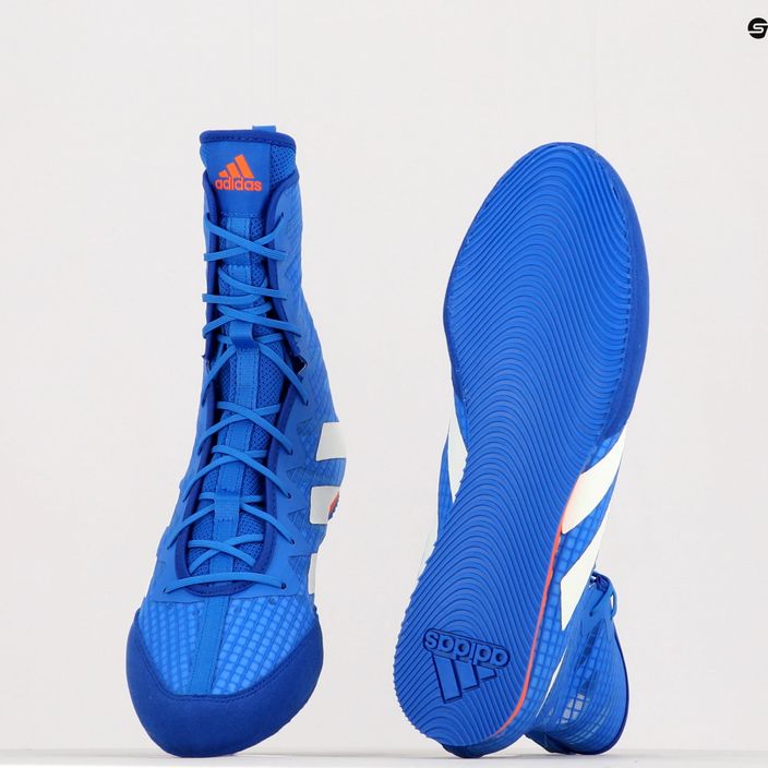 Ανδρικά παπούτσια πυγμαχίας adidas Box Hog 4 μπλε GW1402 10