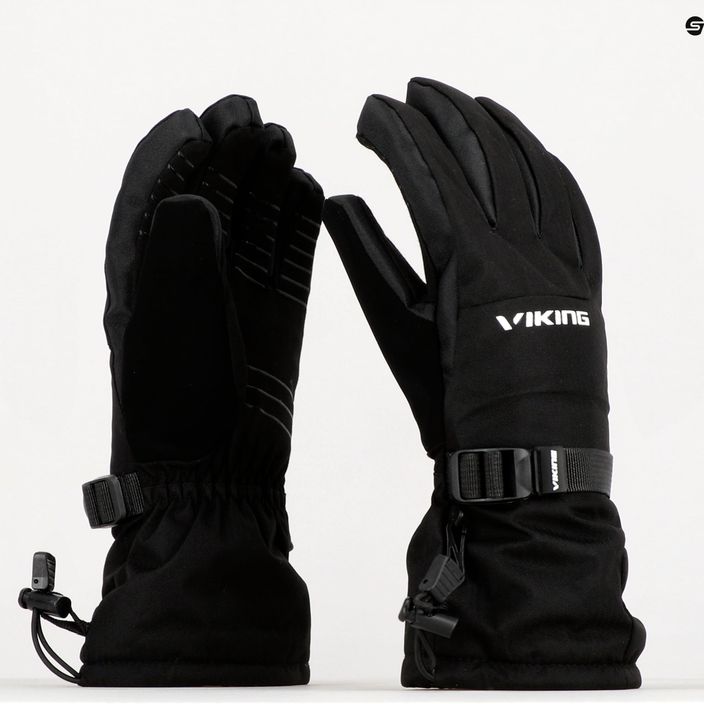 Γάντια σκι Viking Tuson μαύρα 111/22/6523 8