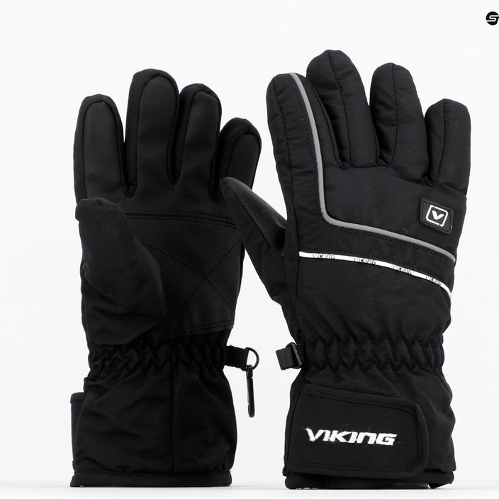 Παιδικά γάντια σκι Viking Kevin μαύρα 120/11/2255 8