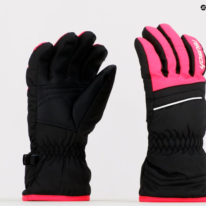 Reusch Alan παιδικά γάντια σκι μαύρο/ροζ 60/61/115 6