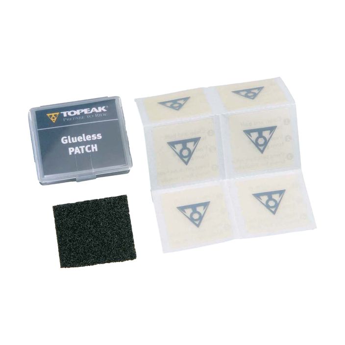 Topeak Flypaper Glueless Patch Kit μαύρο T-TGP01 2