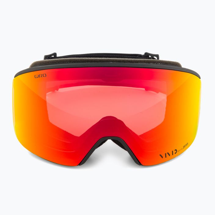Giro Axis μαύρα γυαλιά σκι με λογότυπο/μέρος/υπέρυθρα γυαλιά σκι 3