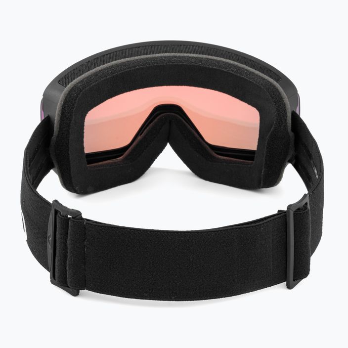Giro Axis μαύρα γυαλιά σκι με λογότυπο/μέρος/υπέρυθρα γυαλιά σκι 4