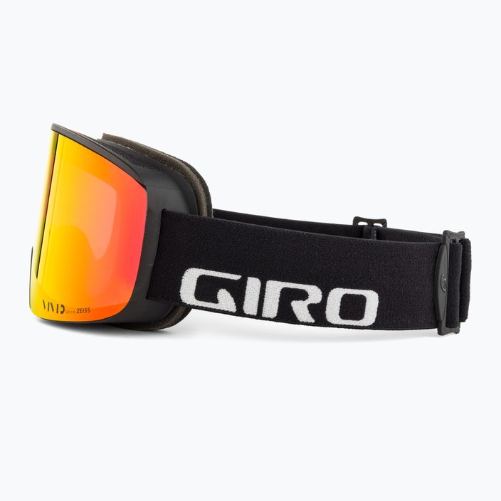 Giro Axis μαύρα γυαλιά σκι με λογότυπο/μέρος/υπέρυθρα γυαλιά σκι 5