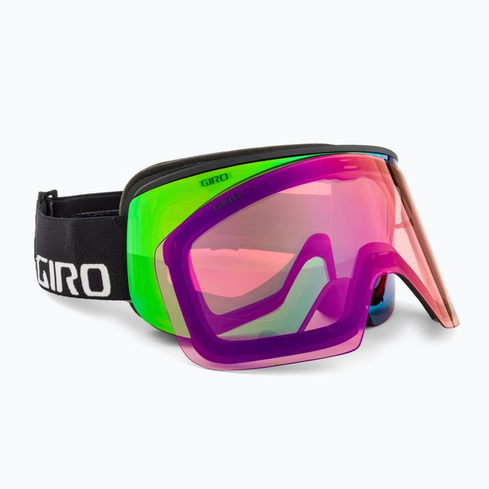 Giro Axis μαύρα γυαλιά σκι με λογότυπο/μελαχρινό/υπέρυθρα γυαλιά σκι