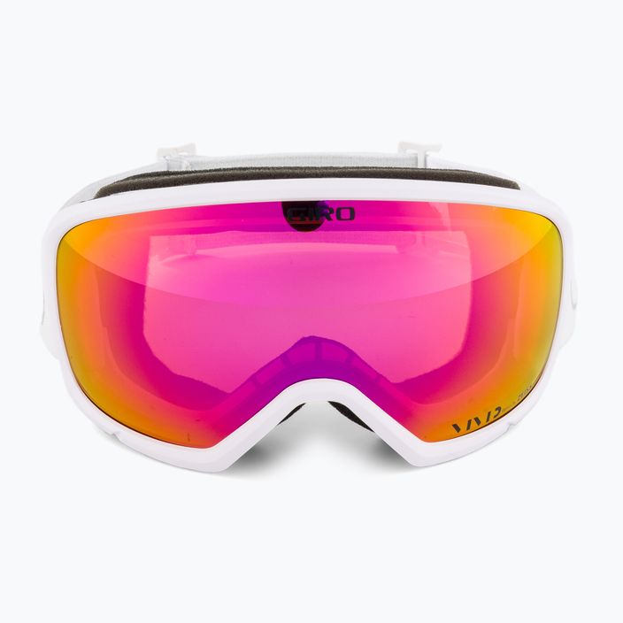 Γυναικεία γυαλιά σκι Giro Millie λευκό core light/ζωντανό ροζ 2
