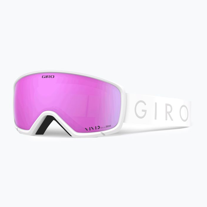 Γυναικεία γυαλιά σκι Giro Millie λευκό core light/ζωντανό ροζ 5