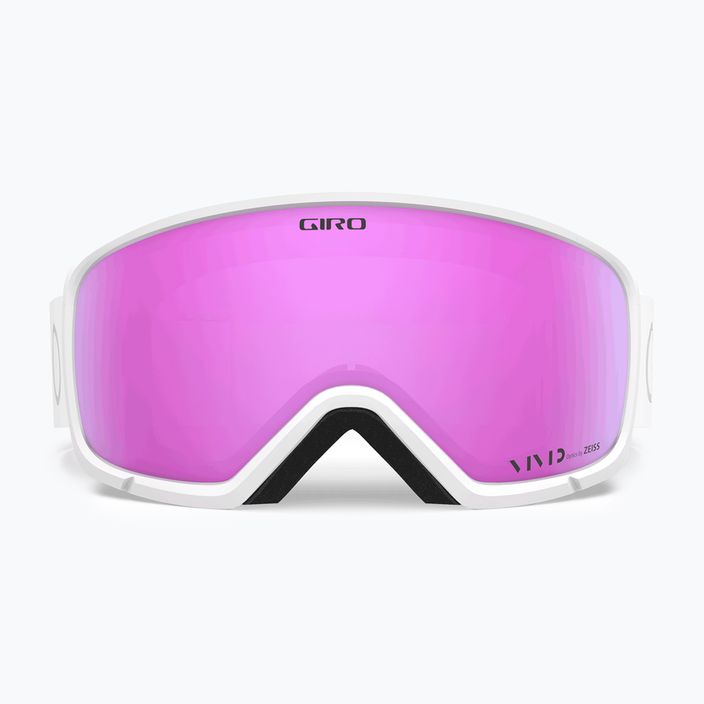 Γυναικεία γυαλιά σκι Giro Millie λευκό core light/ζωντανό ροζ 6